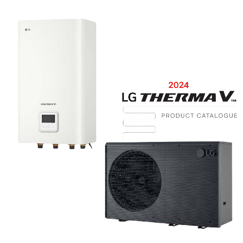 LG Therma V Catalogus knop